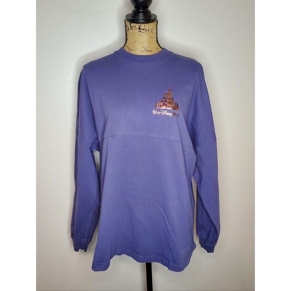 Limited Edition Walt Disney World 50th Anniversary Purple Spirit Jersey Size L